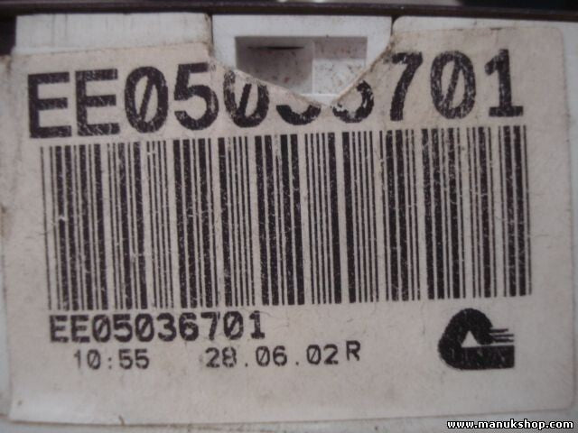 Control de la calefacción clima Nissan Almera Tino EE05036701 EE050 36701