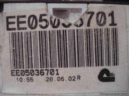 Control de la calefacción clima Nissan Almera Tino EE05036701 EE050 36701