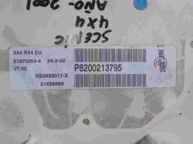 Esferas del cuadro instrumentos Renault P8200213795 8200213795 NS0653017-X SAGEM