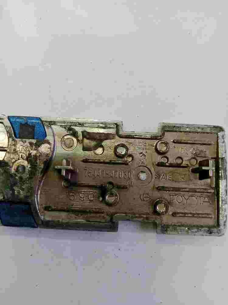 Emblema Toyota Prius Hybrid Synergie Drive 7544147030 75441-47030 8cm.