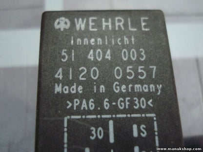 Relé de luz interior Iveco Eurostar WEHRELE 51 404 003 51404003 41200557