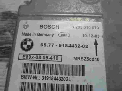 Sensore di impatto airbag BMW 6577918443202 31918443202L 0285010070 MRSZ5CD16