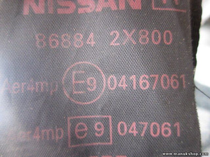 Cinturón de seguridad delantero derecho Nissan Terrano Ford Maverick 868842X800