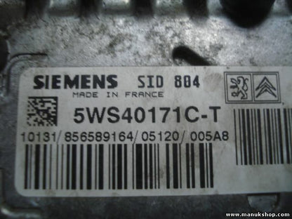 Centralita Peugeot 1007 SID 804 CMMD SID804 5WS40171C-T HW9648624280 SW965593978