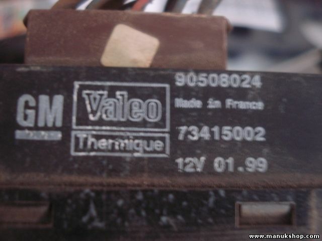  Resistencia calefaccion Opel Vectra B 12V 90508024 VALEO 73415002