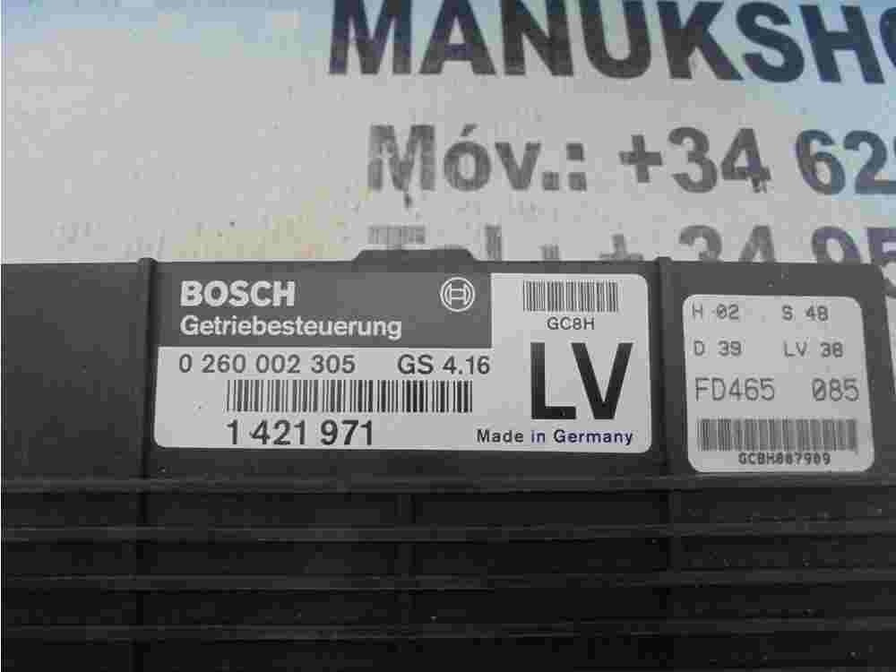 Transmisión controlador BMW 3 E36 318 1421971 LV 1  FD465 085 0260002305