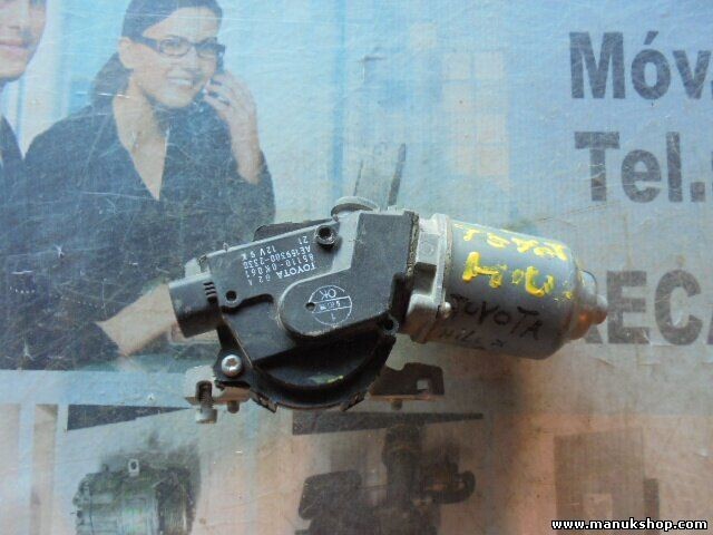 Motor del limpiaparabrisas delantero Toyota Hilux 851100K061 AE1593002330