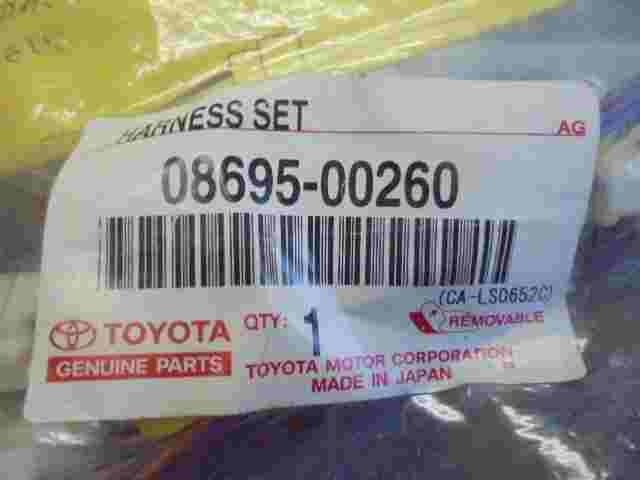 Set cablaggi Toyota 0869500260 08695-00260 CALS0652C CA-LS0652C