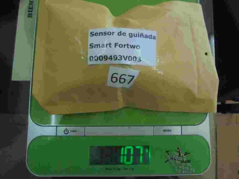 Sensor guiñada Smart Fortwo 450 0265005671 0 265 005 671 0009493V003