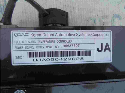 Climatizador Calefacción Clima panel de control Chevrolet 96637897 JA DELPHI