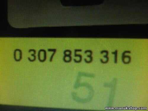 Control de alcance de los faros Opel Corsa C Opel Zafira A 0307853316