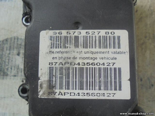 ABS Centralita Peugeot 307 BOSCH 0 265 800 395 0265800395 9659457180 9657352780