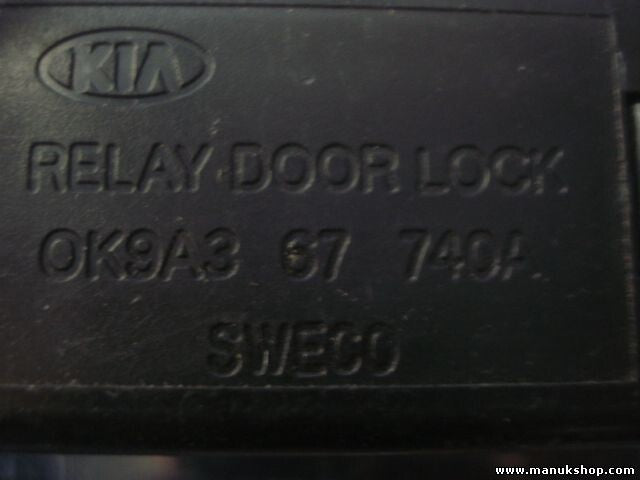 Receptor control de la puerta Kia Sweco 0K9A367740A 0K9A3 67 740A OK9A367740A
