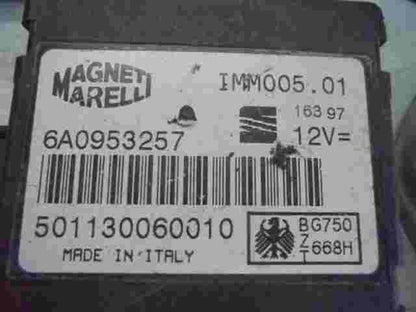 Control de la unidad de alarma inmovilizador módulo Seat 6A09532257 501130060010
