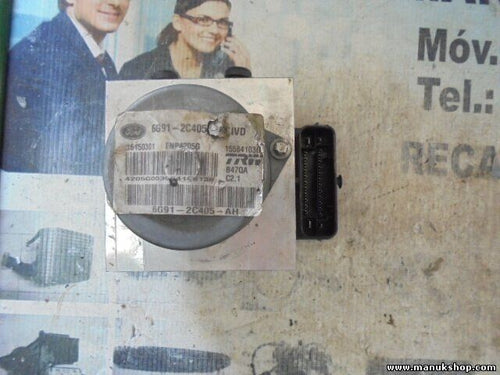 Unidad hidráulica del ABS TFord S-Max 2.0 6G912C405AH 15584103G GK61350202DE0