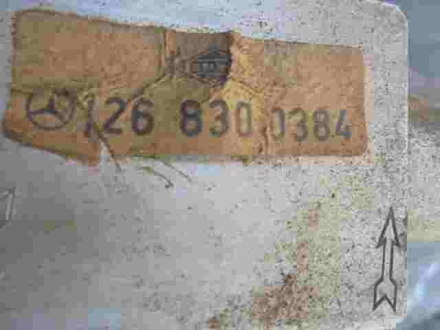 Mercedes S W126 W123 1268300384 126 830 03 84 evaporatore aria condizionata