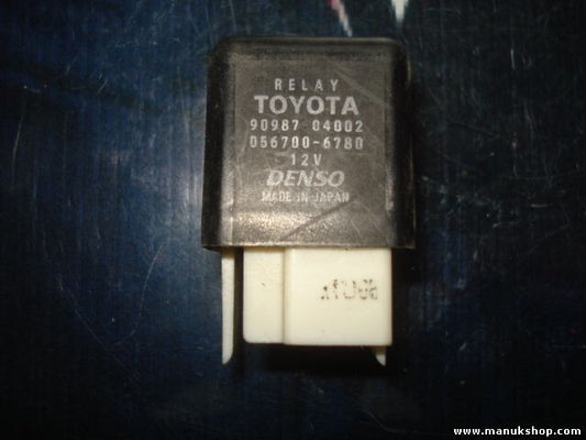 Relé Toyota Avensis 1999 2,0 9098704002 90987-04002 DENSO 0567006780 056700-6780