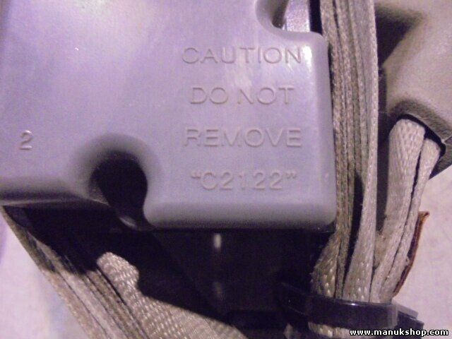 Cinturón de seguridad delantero derecho SsangYong Musso CAUTION DO NOT C2122