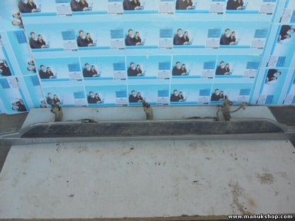 Estriberas taloneras acero Mitsubishi III V7_W, V6_W 3.2 DI-D 2000/04 121 KW,