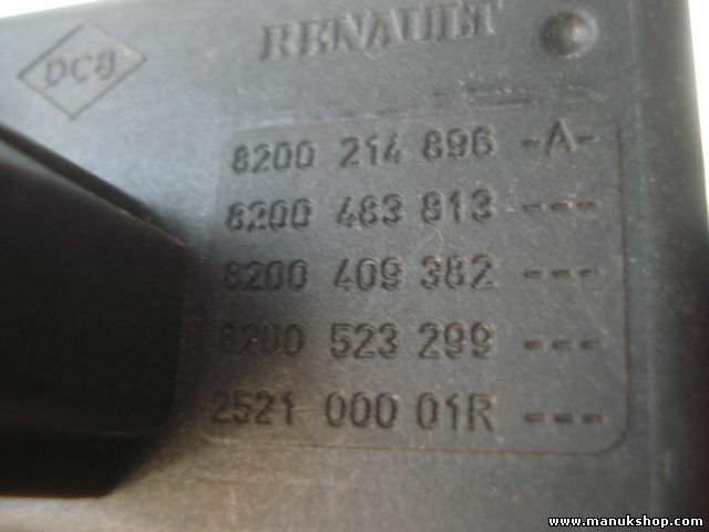 Interruptor de emergencia Renault Clio III 8200214896A 8200483813 8200409382