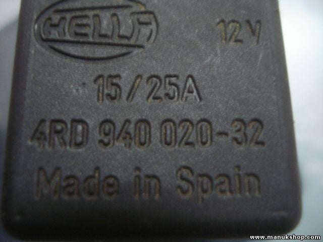 Relé Citroen Peugeot HELLA 4RD94002032 4RD 940 020-32