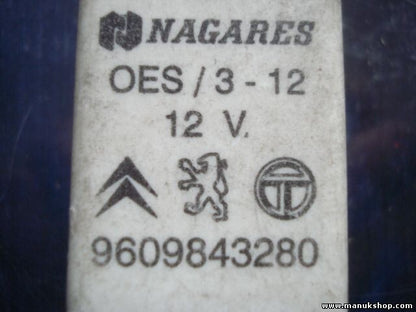 Relé Citroen Berlingo Peugeot Partner Bj.98 9609843280