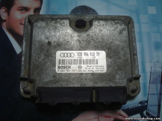 Centralita del motor Audi A3 038906018BN 0281001847 038 906 018 BN 0 281 001 847