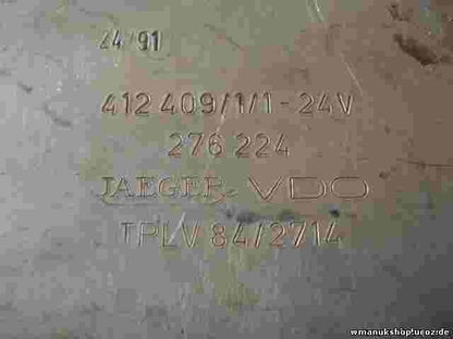 Centralita Daf Man 41240911 412 409/1/1-24V TPLV 84/2714 JAEGER VDO 276224