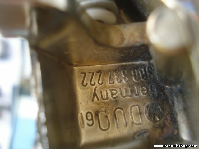 Maneta Manija de puerta VW Golf 4 Passat B5 Jetta DU06 3B0837222 3B0 837 222