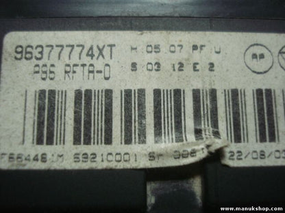 A/C System Citroen C3 F664481M 96377774XT