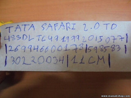 Bomba de dirección Tata Safari 2.0 077 077 269946600178 598583 3022003H 11CM