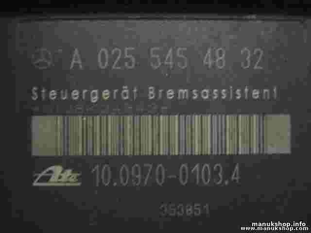 Asistencia de frenado unidad de control  Mercedes W210 E W140 W129 A0255454832