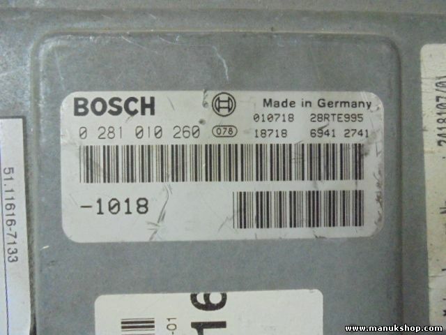 Centralita MAN BOSCH 0281010260 0 281 010 260