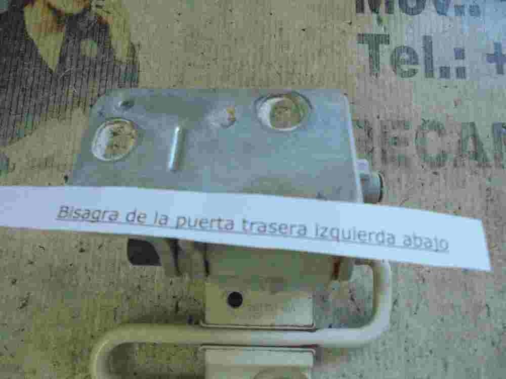 Bisagra de la puerta trasera izquierda abajo Audi Touareg 7L0833411A 7LO833411A