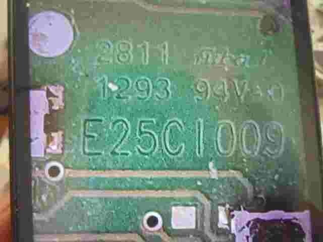 mando control remoto  Citroen C4 E25C1009 2811 1293 94V-0