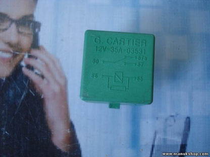 Relé Peugeot 407 607 308 207 Citroen C5 GRÜN CARTIER 03531