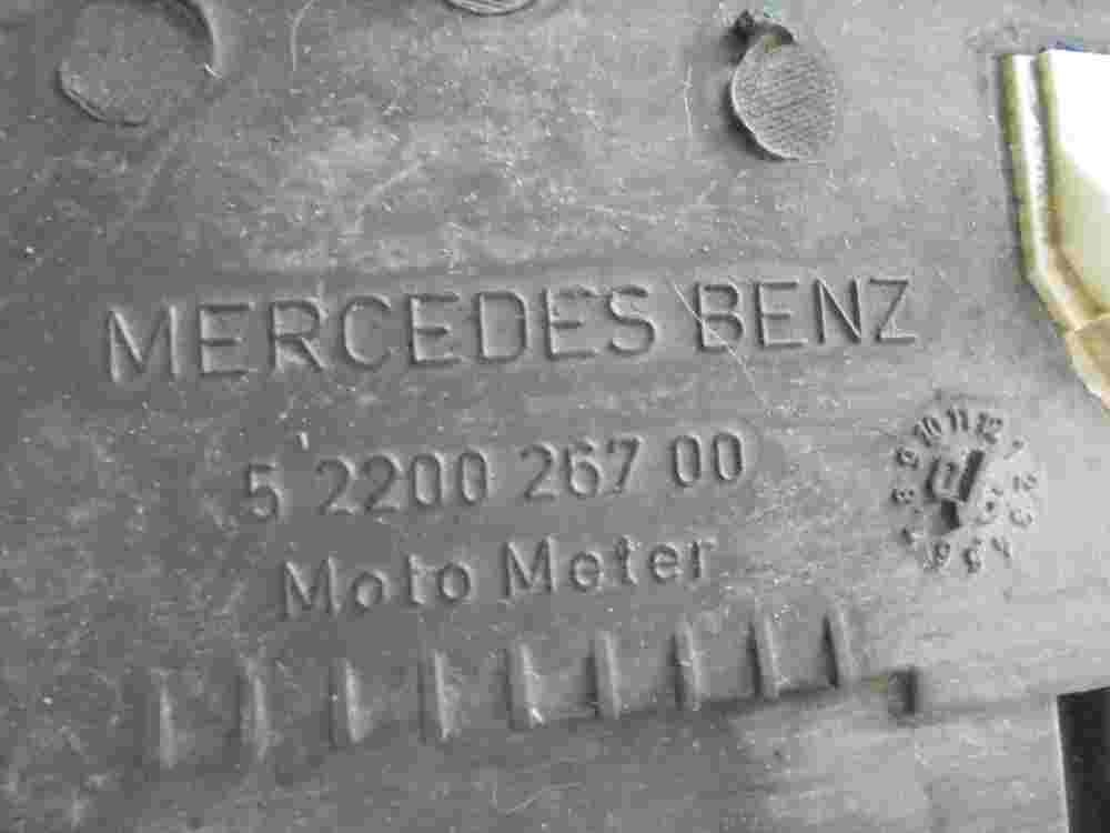 Esferas del cuadro instrumentos Mercedes-Benz W124 5220026700 MOTOMETER