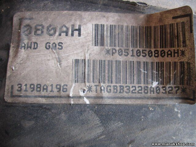 Deposito de combustible Jeep Patriot (MK74) 2008 05105329AE P05105080AH