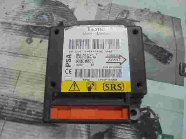 Sensore di impatto airbag Citroen 9658316580 Temic L8V4M18A333 MRSC/G3I/4/A8