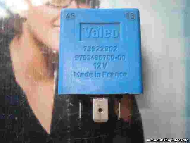 Relé  Citroen Xantia 2,0 73922902 VALEO 9753498780 9753498780-00
