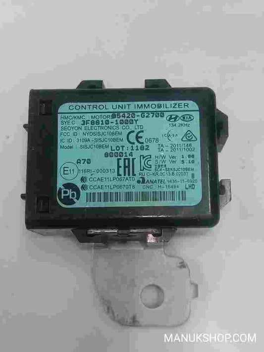 Unidad de control del inmovilizador Kia Hyundai 95420G2700 3109ASISJC10BEM