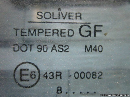 Triángulo Cristal de la puerta trasero izquierdo Opel Frontera B 43R00082 