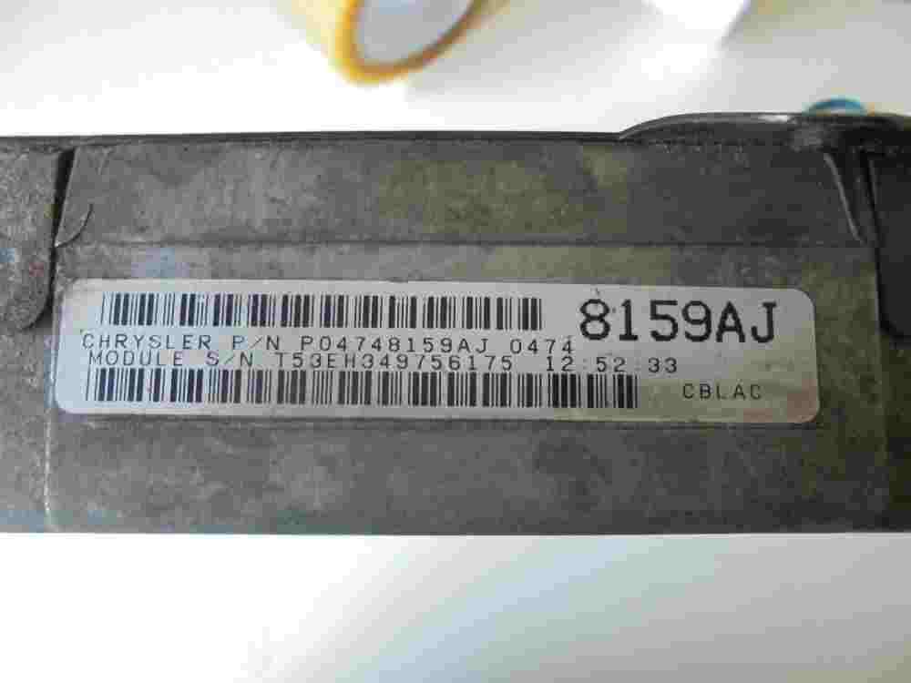 Centralita Chrysler Voyager 3.8i P04748159AJ 04748159AJ 8159AJ 04745860
