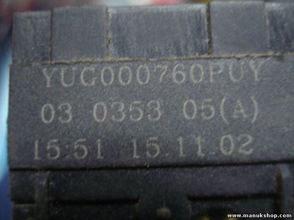 Interruptor Luneta Trasera Desempañador Land Rover Discovery 2 YUG000760PUY