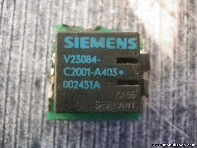 Relé  SIEMENS V23084C2001A403 V23084-C2001-A403 V23084 C2001 A403 002431A PA66