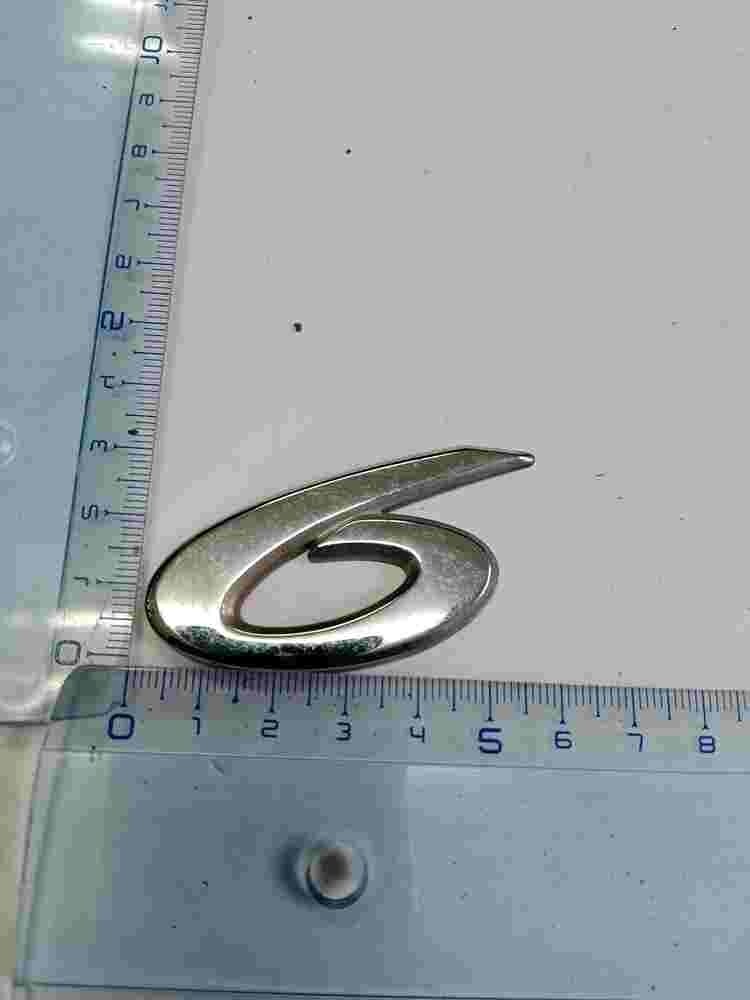 Emblema Mazda 6 GJ5A51721 GJ5A-51-721 5,5 cm