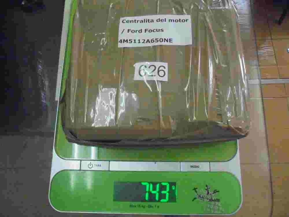 Centralita del motor Ford Focus 0281011263 4M5112A650NE 4M51 12A650 NE