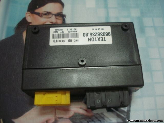 Controlador cierre centralizado Citroen Xsara 1.9 TEXTON 9633523680 INDTEX E