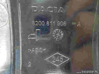Emblema trasero Dacia Logan Sandero 2004-2017 8200811906A 8200811906 A