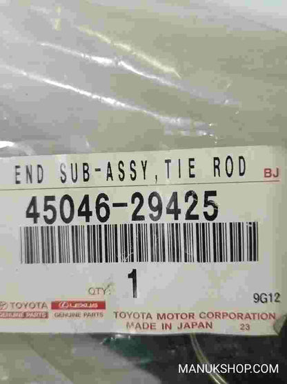 End Sub-Assy Tie Rod  Toyota Avensis AZT250 II T250 4504629425 45046-29425